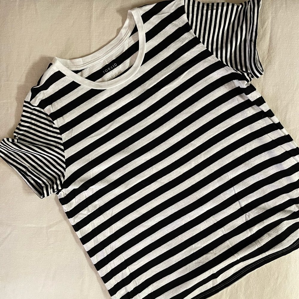 Torrid Stripe Tee